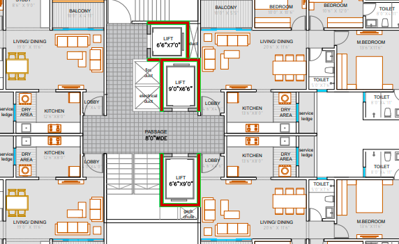 Aishwaryam Future Floor Plan